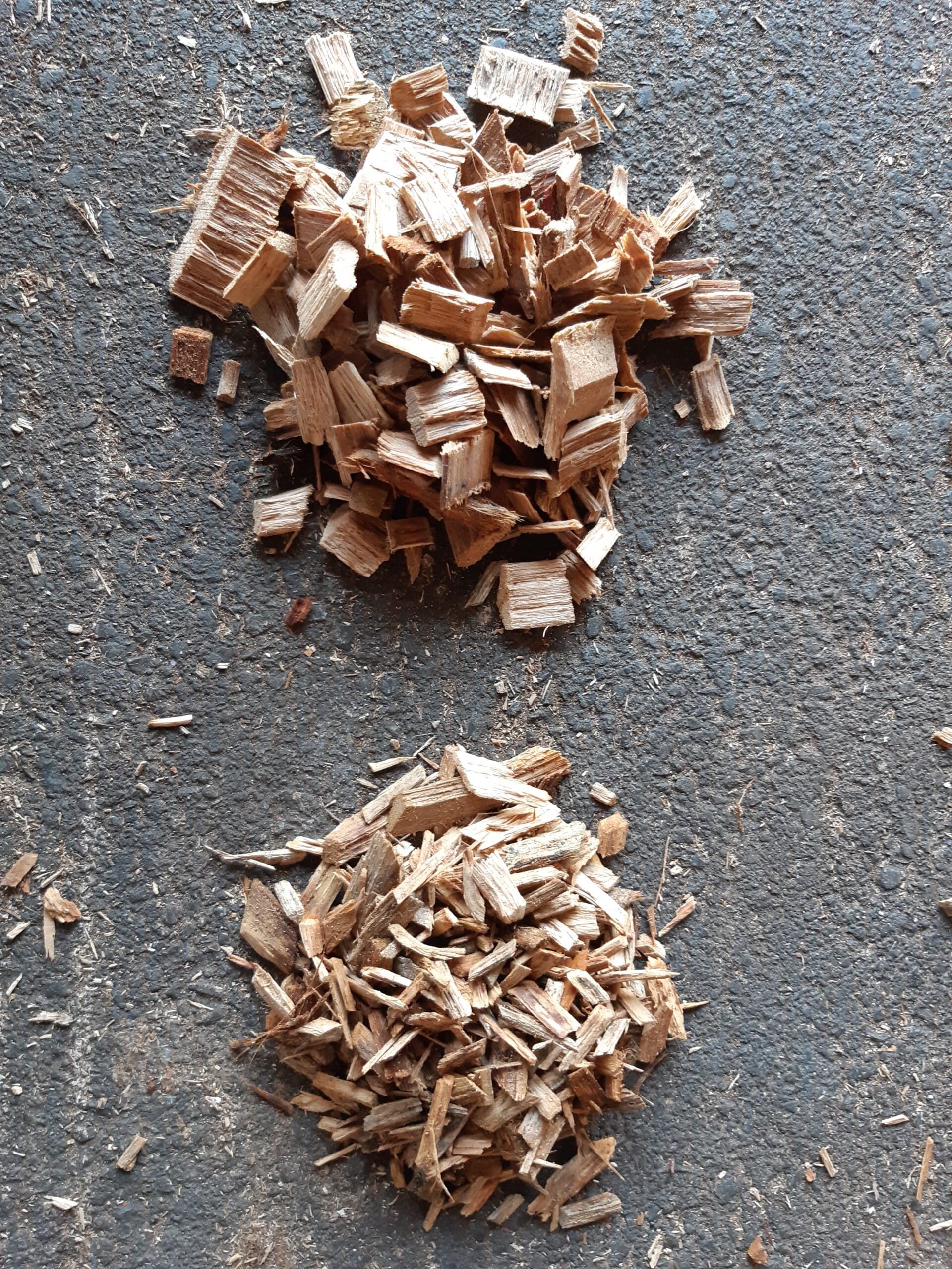PLaquettes de chêne différents diamètre